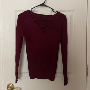 Forever21 Lace Front Top